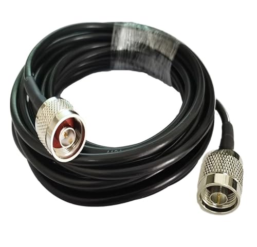 Câble d'extension coaxial N mâle LMR195 50 ohms de 5m pour rallonge antenne