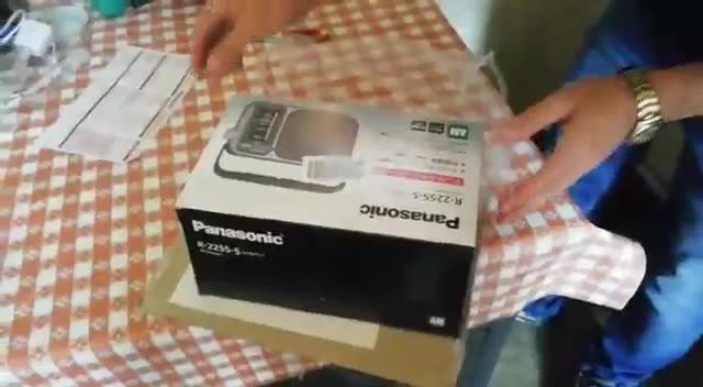 Amazon.co.jp: パナソニック AM1バンドラジオ(シルバー) R-2255-S