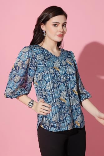 Image of Fashion Dream Women's Georgette Regular Fit Top