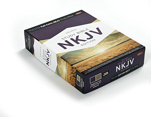 Holman Study Bible: NKJV Edition, Eggplant/Tan LeatherTouch Indexed - Thumbnail 7