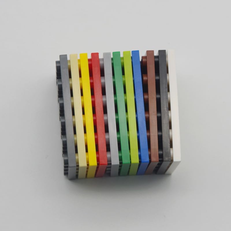 Miniatura 3 de Placas amarillas clásicas a granel, placa amarilla de 4 x 6, placas de construcción planas de 20 piezas, compatibles con piezas y piezas de Lego 4 x