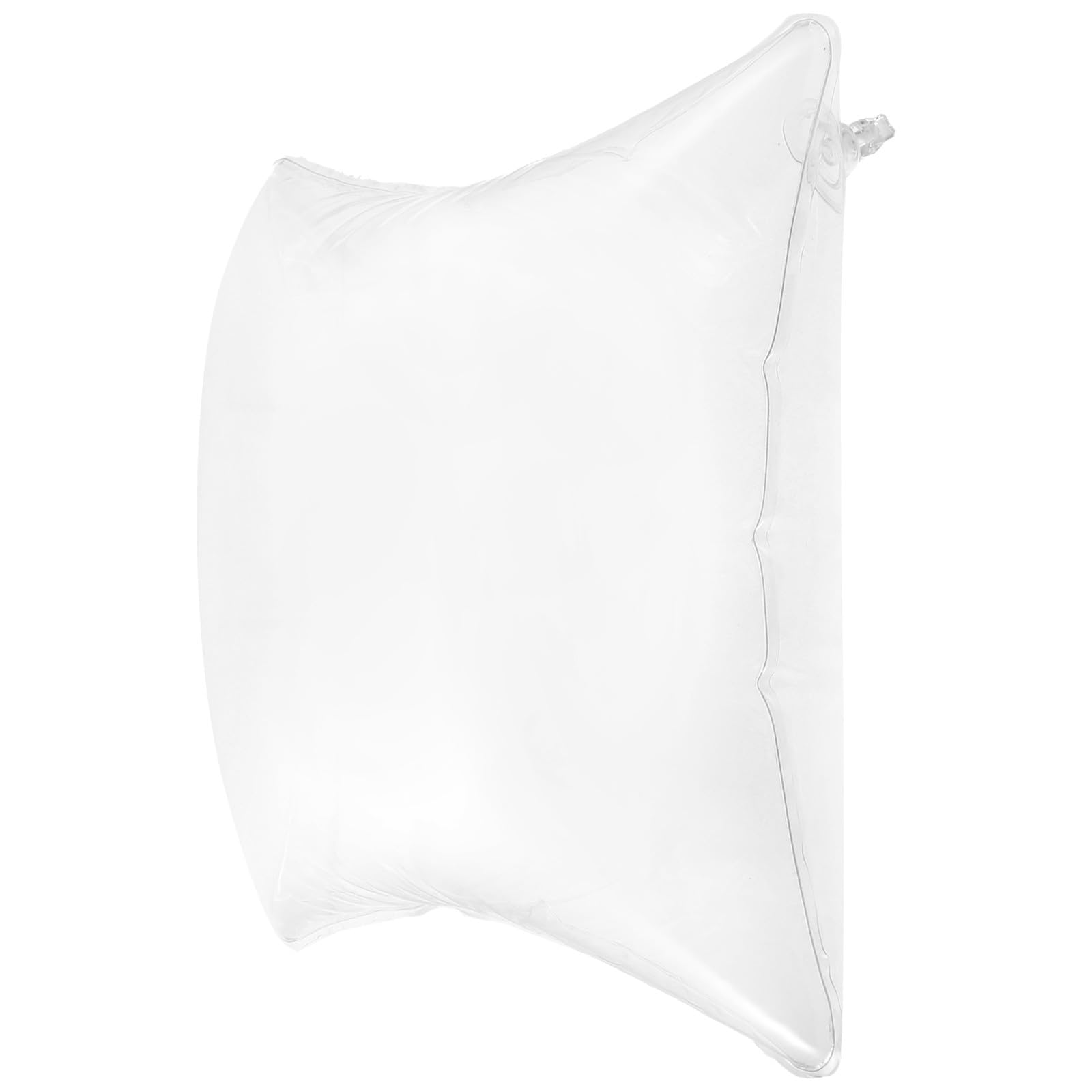 YARNOW Oreiller Gonflable Transparent pour Camping, Coussin Portable en PVC Compact et Pliable, Léger et Ergonomique, pour Voyages et Détente en Extérieur