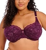 Elomi Charley Damen-T-Shirt, nahtlos, atmungsaktiv, Spacer-Bügel-BH, Brombeere, 85E