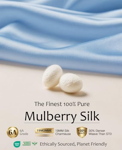 Image of MANSPHIL 100% Real Mulberry Silk Pocket Square for Men, 11x11 Inch Solid Handkerchiefs, Multi Colors