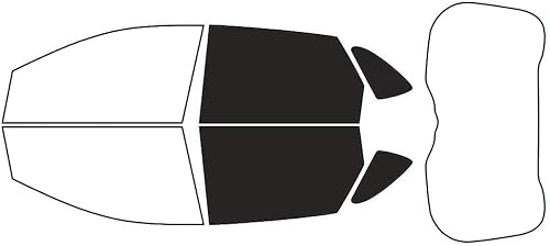 Miniatura 7 de Rvinyl Kit de tinte de ventana compatible con Ford Edge 2015-2023 - Kit de instalación (completo)