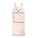 Heritage Kids Bunny Sleeping Bag, Pink/Purple, 26 x 60