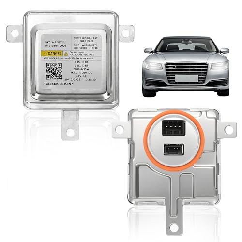 Unité de Commande de Ballast de Phare au xénon pour Audi A3 A4 A5 A6 A8 Q5 Q7, D3S D3R D4S D4R Ballast HID 8K0941597E W003T22071D3 pour VW Golf Passat Jetta