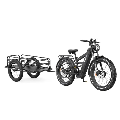 Image of TESWAY X9 Ultra Dual Motor Ebike, 60V 30Ah 120 Miles Long Rang, 240NM, 26 inch Fat Tire Full Suspension Electric Bike