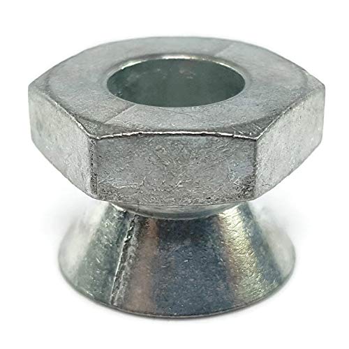 Break Away Nuts Tamper Proof Security Shear Nuts Zamak 5 Zinc 3/8\"-16 QTY 100 - Thumbnail 2
