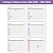 2025 Calendar - Wall Calendar 2025, JANUARY 2025 to DECEMBER 2025, 14.8 x 11.4 Inches, 12 Months Calendar with Ample Blank Blocks and Julian Dates, Perfect 2025 Calendar for Easy Planning