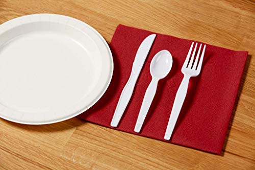 Georgia-Pacific Dixie 7.13" Heavy-Weight Polystyrene Plastic Fork By Pro , White, Fh217, (Case Of 1,000), 1 Box/Case #TOP1