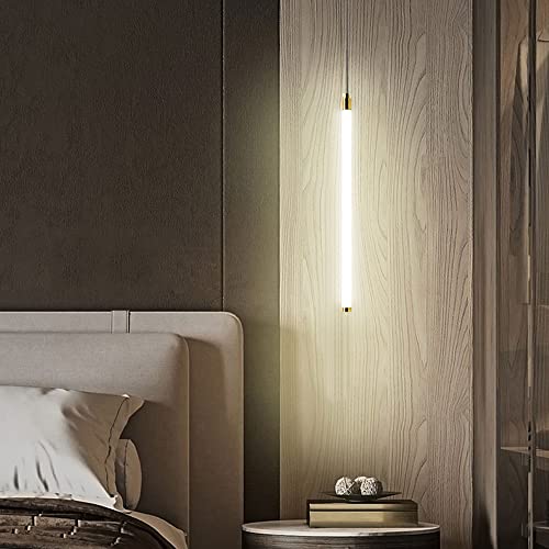 Suspension cylindrique LED moderne à éclairage doux pour chambre