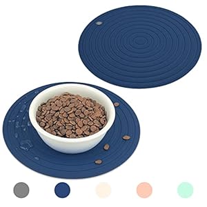 Ptlom Silicone Pet Food Mat for...