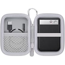 Hard Carrying Travel Case for PLAUD Note/Note Pro AI Voice Recorder,Compatible with Digital Recorder and Magnetic Protective CaseWhite