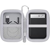 Khanka Etui Kompatibel mit PLAUD Note Pro/PLAUD Note KI Digitales Diktiergerät,Tasche Tragbare Aufbewahrungstasche für PLAUD Note Pro/PLAUD Note KI Audiorecorder mit Karabinerclip,nur Etui