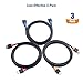 Cable Matters 3-Pack High Speed HDMI Cable 6 ft with 4K @60Hz, 2K @144Hz, FreeSync, G-SYNC and HDR Support for Gaming Monitor, PC, Apple TV, and More