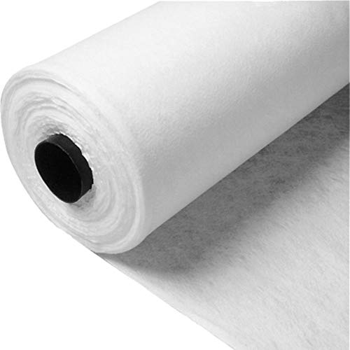 Geotextile Weed Membrane | Non Woven | Artificial Grass Weed Protection Barrier | Sold per 50cm x 4.5m Wide | Any Length upto 100m | Driveways | Landscaping Frost Protection