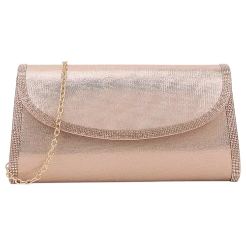 Pochette de soirée en daim noir et strass aux finitions haute couture