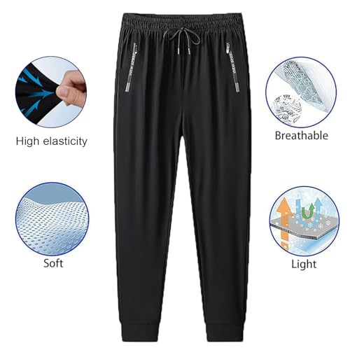 Stretchactive - Women's Ultra Stretch Ice Silk Comfort Casual Pants, Blue Chic Store Stretch Active Pants for Women2