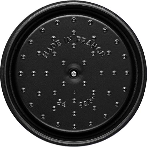 Staub Żeliwny koktajl, 5 qt, matowy czarny