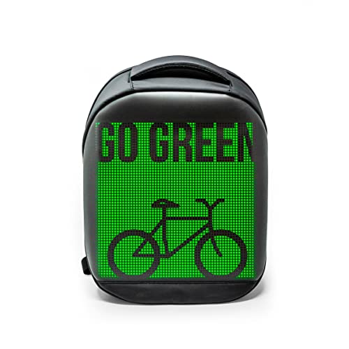 Sac à dos pixel connecté TOAD T-LEDBAG pour cycliste urbain