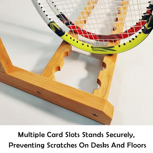 Support de raquette de badminton vertical et rangement de tennis