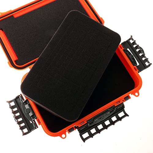 PLANO Waterproof Case- Orange with Foam,Waterproof, Outdoor, Storage, Scope protection, Gear, Dry Box IP66, camping - Image 4
