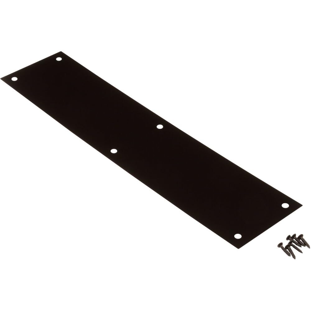 Plaque poussoir V1985 de protection de porte National Hardware