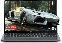 ACEMAGIC PC Portatile,Ryzen 7 5700U,Fino a 4,3 GHz,Tastiera Retroilluminata,16" Full HD Laptop,RAM 16GB NVME SSD 512GB,Radeon RX Vega 8 Graphics,WiFi 6,HDMI,Grigio,Batteria da 53 Wh