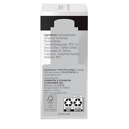 Neutrogena 1597470 Retinol Face Oil .3% Concentrated, Rapid Wrinkle Repair, Daily Anti-Aging Face Serum To Fight Fine Lines thumb #7