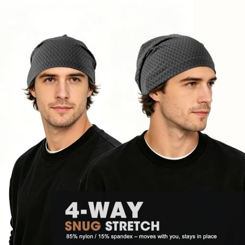 Image of WTACTFUL 3-Pack Lightweight Cooling Skull Cap for Men & Women Summer