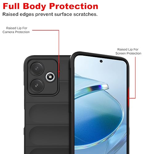 Amazon Solimo Mobile Cover for Mi Redmi 12 5G Black - Image 5