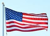 Premium 3x5 ft American Flag for Outdoor & Indoor Display American Flag with Embroidered Stars(60,000stitch)