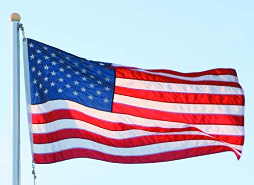 Premium 3x5 ft American Flag for Outdoor & Indoor Display American Flag with Embroidered Stars(60,000stitch)