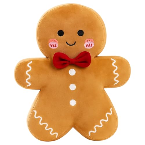 DvBCNMe Lebkuchen Kissen Weihnachtskissen 17