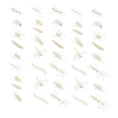 Vaguelly 48piezas Figuras Insectos De Juguetes Engañosos De Halloween Insectos Juguete Halloween