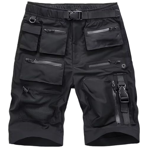 Short tactique d'été vêtement streetwear homme tendance hip hop cargo