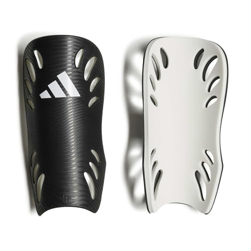 adidas Unisex-Adult Adiflex Shin Guards Black/White Medium