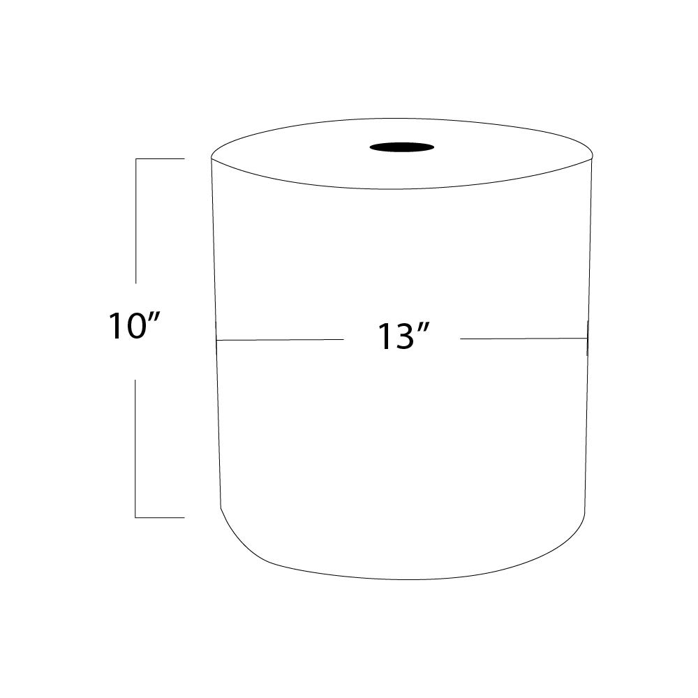 P050, HDK, LD, WHT, 10X13, JR, 1100/RL, 1 RL/CS