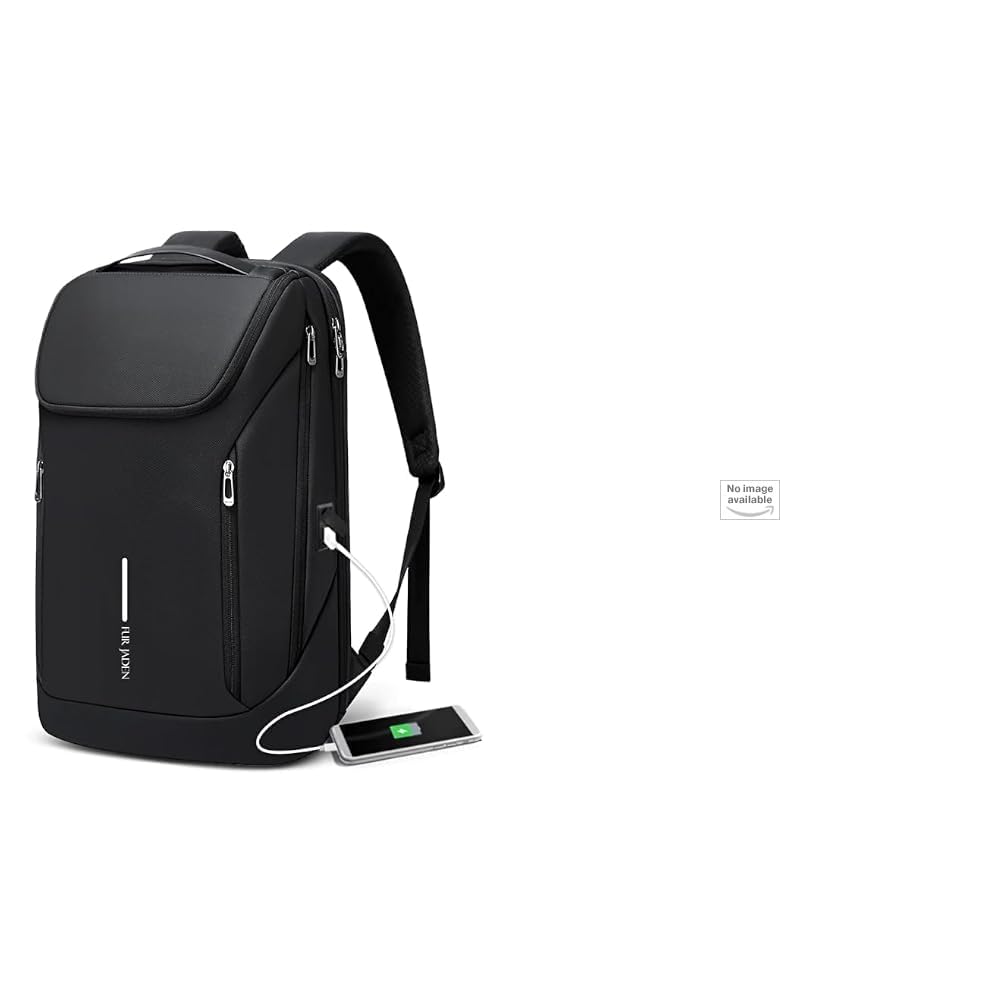 Pro Series Smart Tech Anti-Theft 22 Liters Laptop Backpack With USB-A & USB-C Type + Faux Leather Cross Body Travel Office Business and College Messenger One Side Shoulder Bag for-image-33