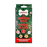 Wufers Pawliday Gourmet Cookie Dog Treats (Singing Card & Bone)