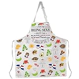MYSOMY Dominikanische Republik Küchenschürze Dominikanische Küche Geschenk Dominikanische Reise Souvenirs Geschenk, UK Dominikanische Schürze 3, ne Size