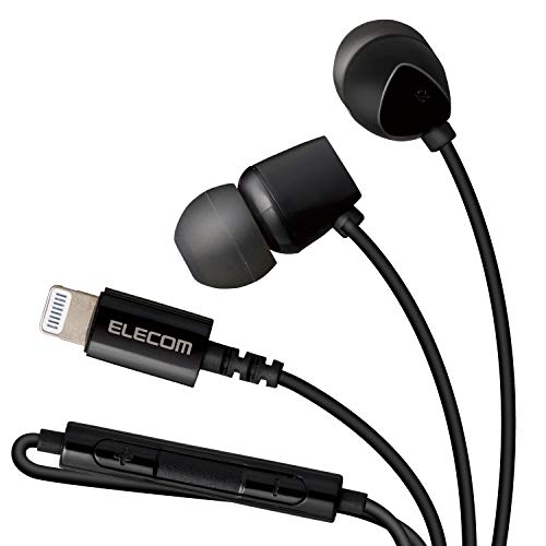 �G���R�� ���C�g�j���O �C���z�� 8.5mm�h���C�o MFI�擾 Fast Music CN200�V���[�Y �}�C�N�t�� �u���b�N EHP-LCN200MXBK