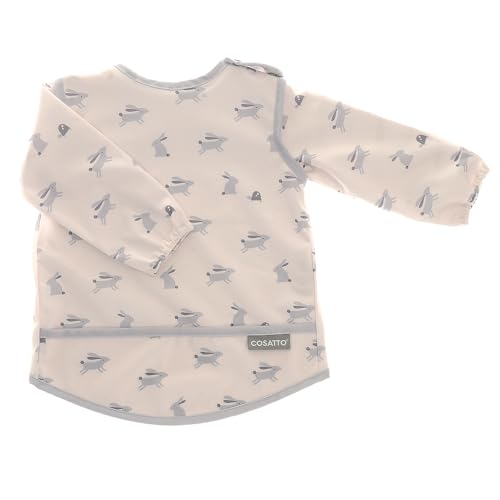 Cosatto - Coverall Weaning Waterproof Bib - New Born Essentials - Must Have Baby Clothing - Machine Washable - Baby Gift - Bobtail