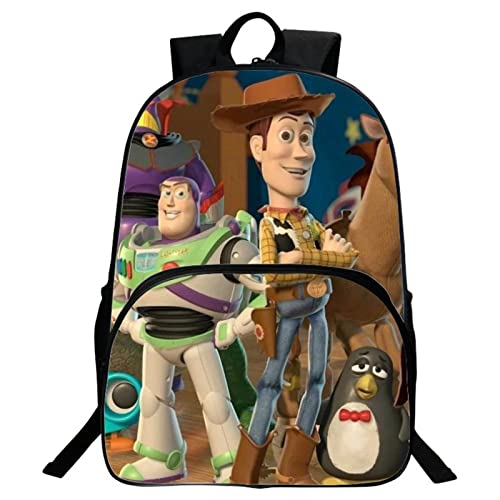 ZUOLAER Mochila Infantil con Impresión HD de Anime Mochilas Escolares Toy Story para Niños y...