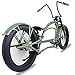 Tracer Scorpion Pro DTS 26 Inch Fat Tire Beach Cruiser Bike Adult Stretch Chopper Bicycle, Single Speed Men's Cruiser with Oversized U-tpye Hi-Ten Steel Frame, 26
