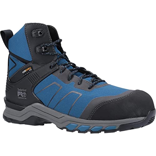 Image of Timberland Pro Mens Hypercharge Textile Lace Up Safety Boots Teal Black