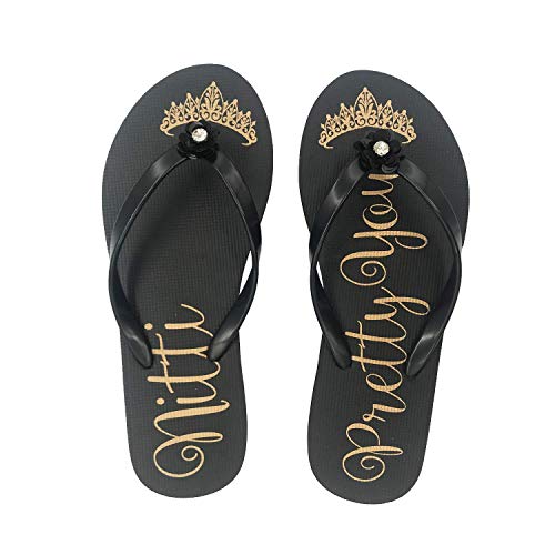 NITTI Women's Sandals | Ultra Soft Comfortable Flip Flops for Women | Fashion Design Rubber Slide Sandals