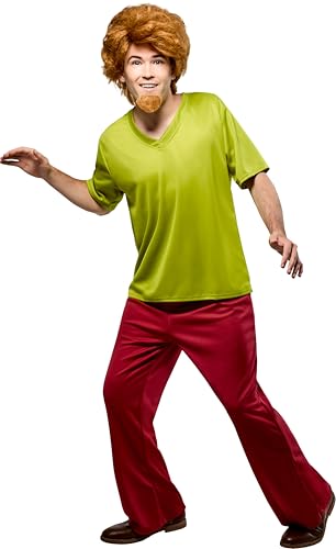 Scooby-Doo: Shaggy Rogers Costume for Adults by Rubies, Men's One Size