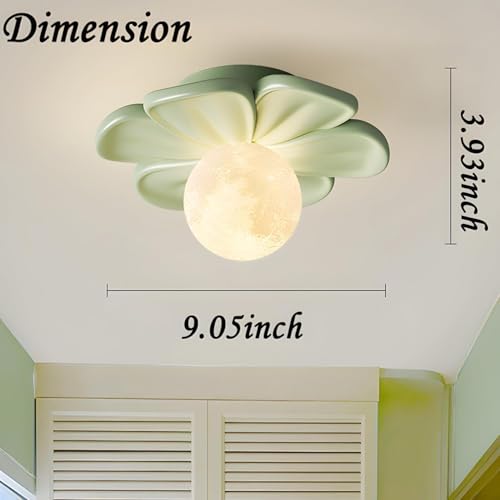 Lámpara de techo de flor pequeña para iluminar pasillos oscuros y techos bajos 8